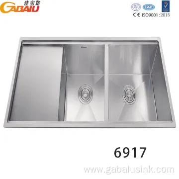 SUS 304 Stainless Steel Handmade Kitchen Sink